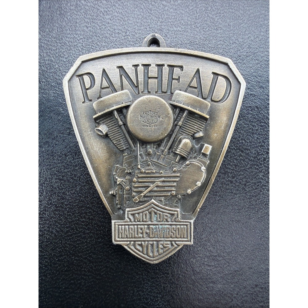 HARLEY DAVIDSON 1948 PANHEAD MOTORCYCLE ORNAMENT CHRISTMAS ORNAMENT 2000 USA